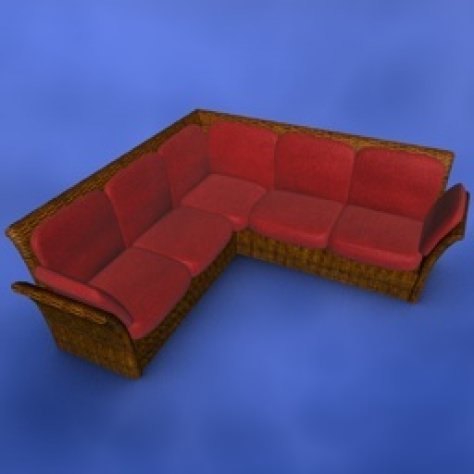 JH-CAD-interior-library glass container with sand in it 3D model_607