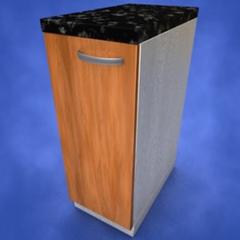 JH-CAD-interior-library glass container with sand in it 3D model_717