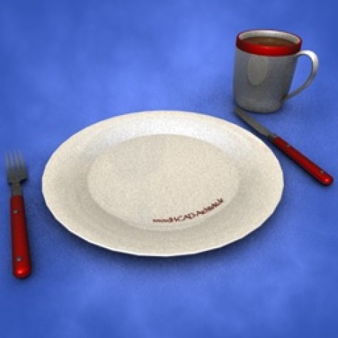 JH-CAD-interior-library glass container with sand in it 3D model_772