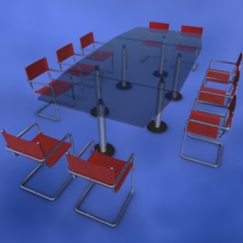 JH-CAD-interior-library glass container with sand in it 3D model_542