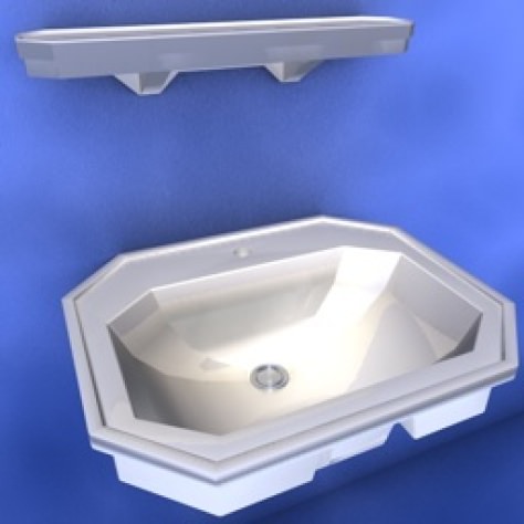 JH-CAD-interior-library glass container with sand in it 3D model_934