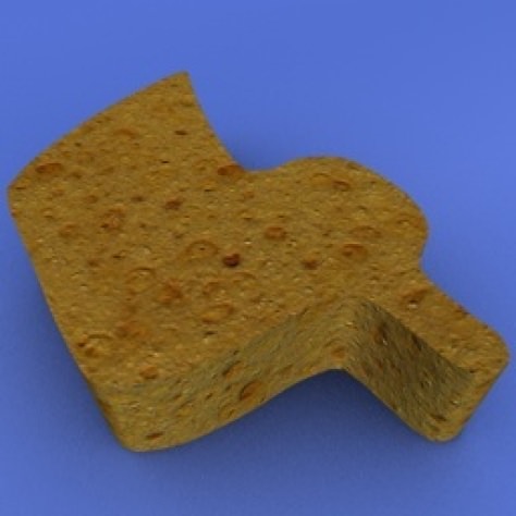 JH-CAD-interior-library glass container with sand in it 3D model_925