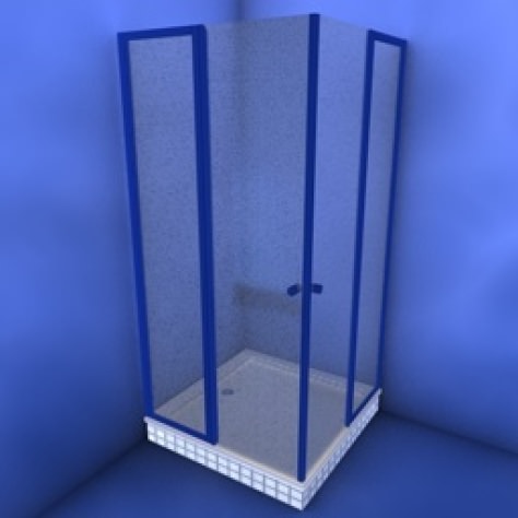 JH-CAD-interior-library glass container with sand in it 3D model_809