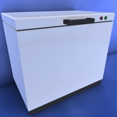 JH-CAD-interior-library glass container with sand in it 3D model_326