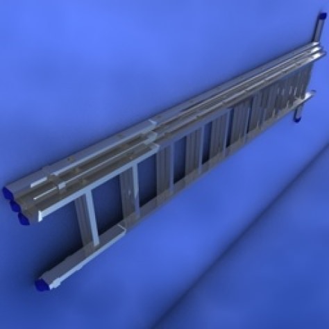 JH-CAD-interior-library glass container with sand in it 3D model_210