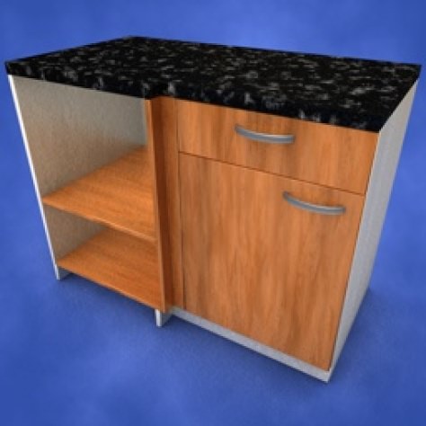 JH-CAD-interior-library glass container with sand in it 3D model_348