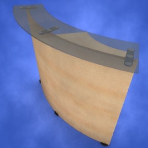 JH-CAD-interior-library glass container with sand in it 3D model_776