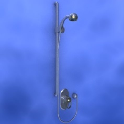 JH-CAD-interior-library glass container with sand in it 3D model_389