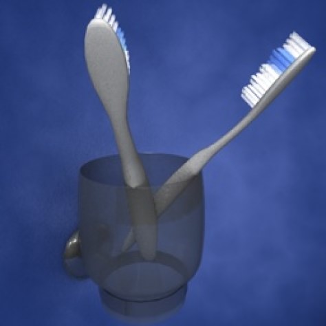 JH-CAD-interior-library glass container with sand in it 3D model_659