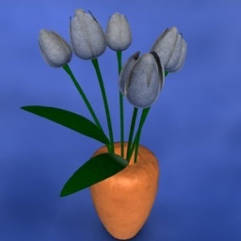 JH-CAD-interior-library glass container with sand in it 3D model_725