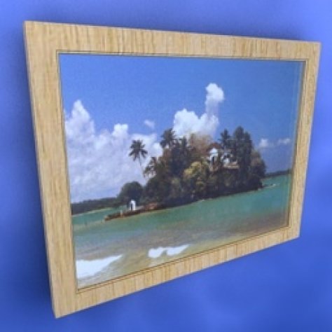 JH-CAD-interior-library glass container with sand in it 3D model_512