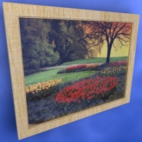 JH-CAD-interior-library glass container with sand in it 3D model_509