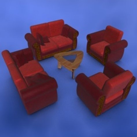 JH-CAD-interior-library glass container with sand in it 3D model_597