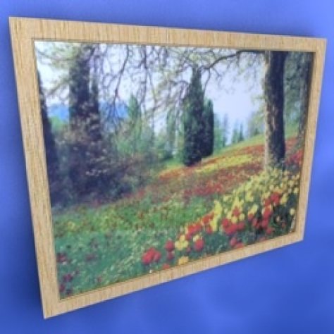 JH-CAD-interior-library glass container with sand in it 3D model_526