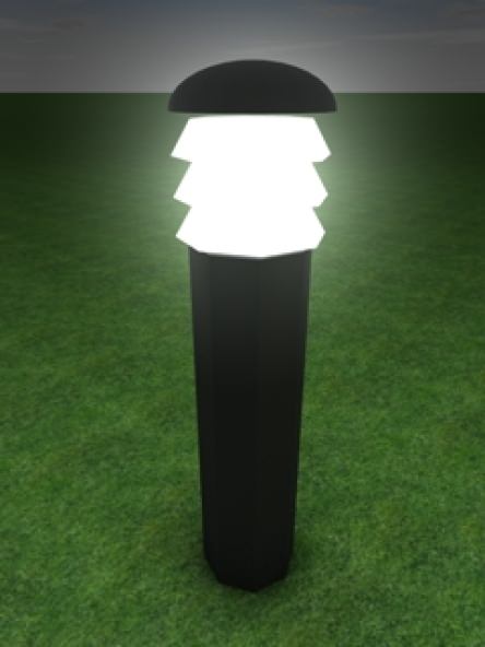 JH-CAD-interior-library glass container with sand in it 3D model_308