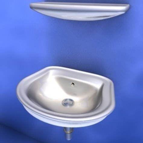 JH-CAD-interior-library glass container with sand in it 3D model_296