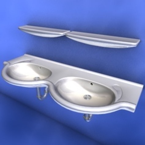 JH-CAD-interior-library glass container with sand in it 3D model_429