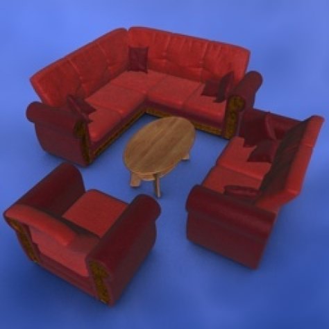 JH-CAD-interior-library glass container with sand in it 3D model_606