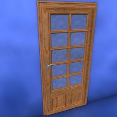 JH-CAD-interior-library glass container with sand in it 3D model_699