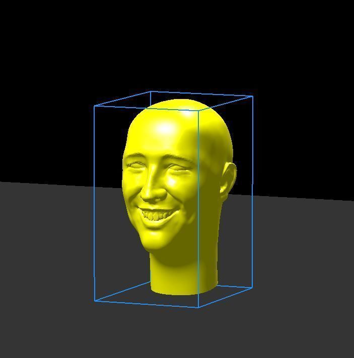 1 person 4 heads 3D print model_6