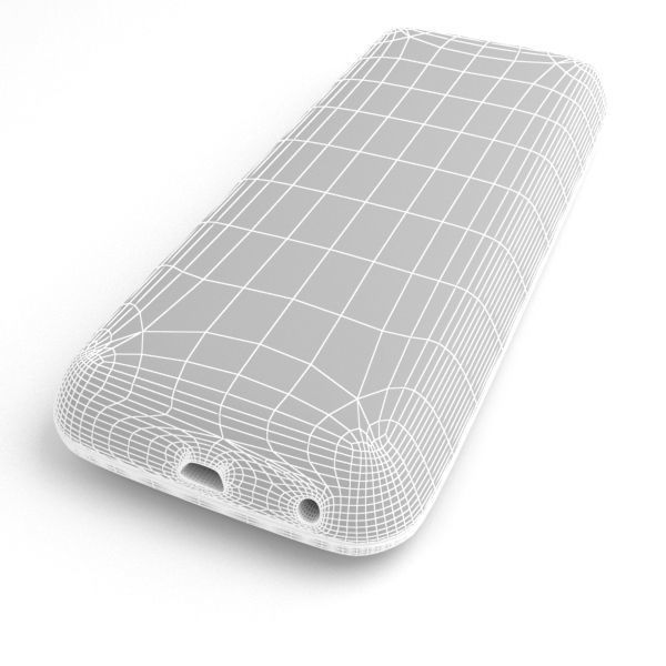 Nokia 103 Red 3D model_12