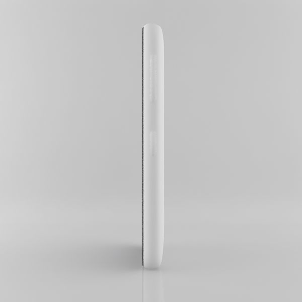 Nokia Lumia 630 635 Dual SIM White 3D model_7