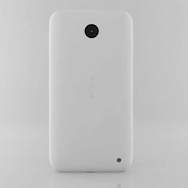 Nokia Lumia 630 635 Dual SIM White 3D model_6