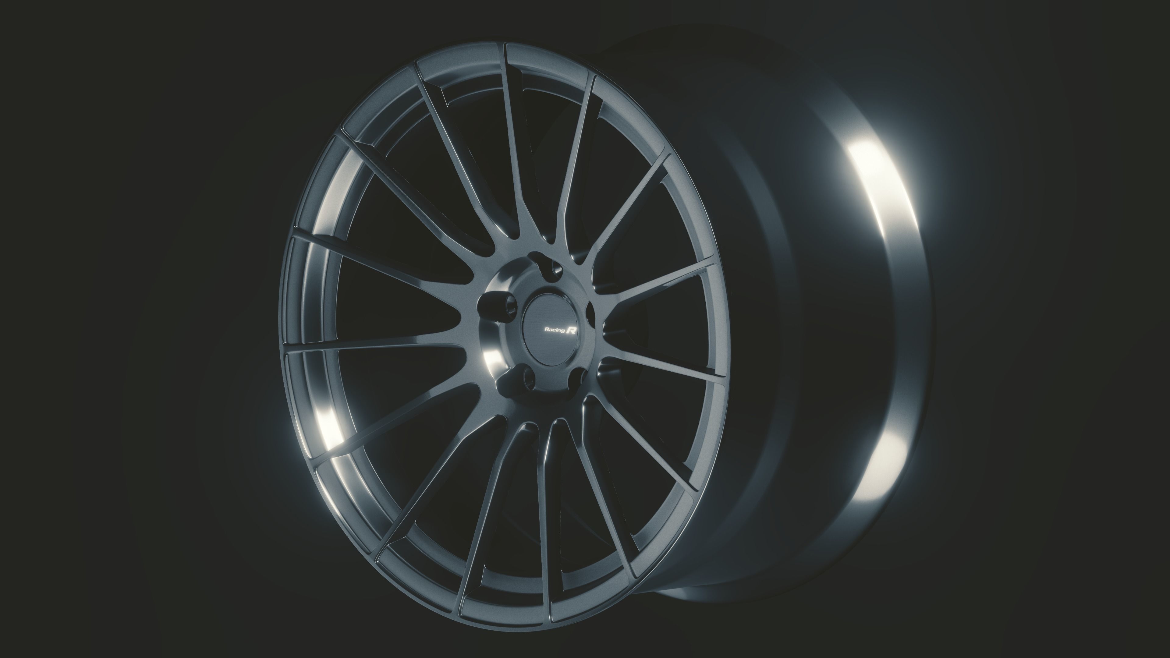 Enkei RS05RR - Wheel 3D model_7