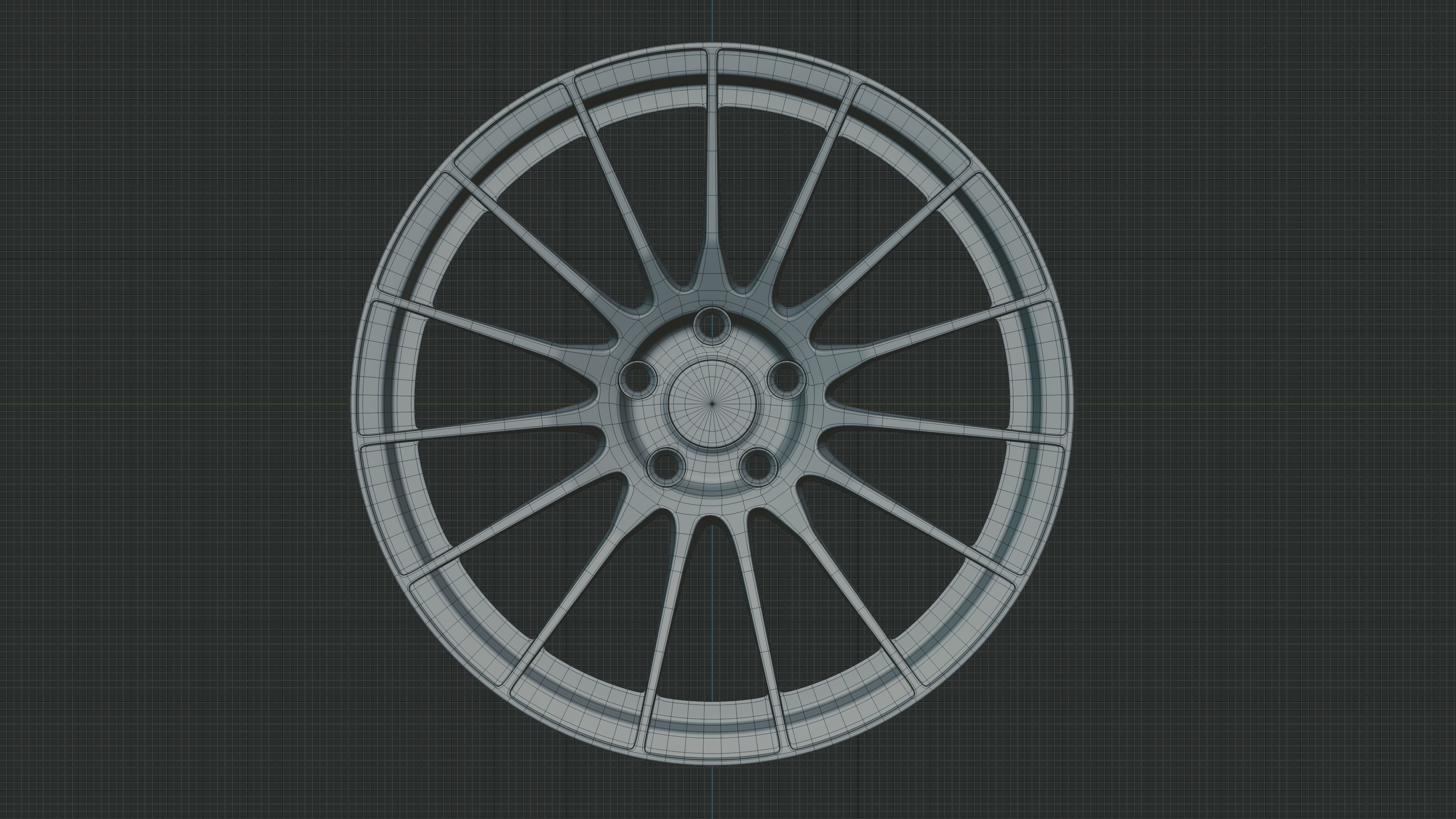 Enkei RS05RR - Wheel 3D model_6
