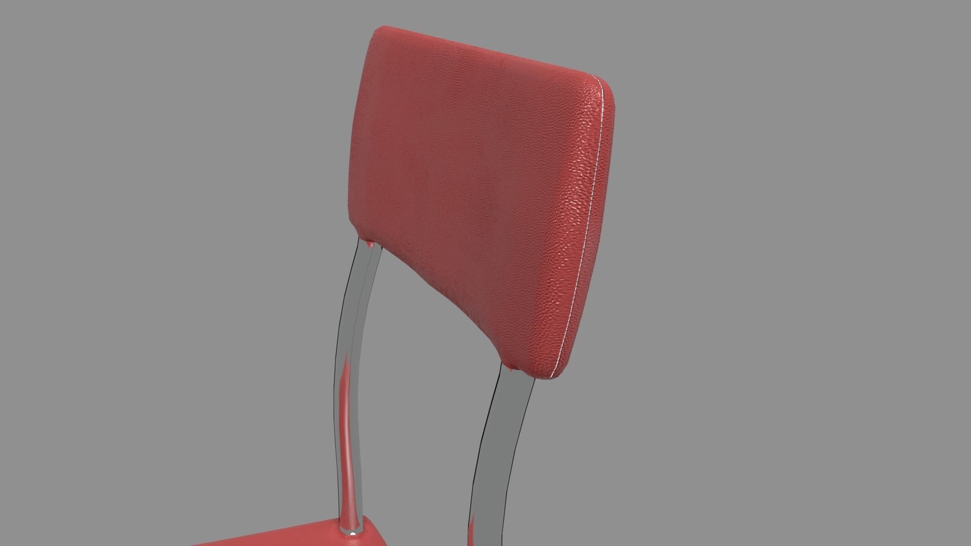 CHAIR Low-poly 3D model_5