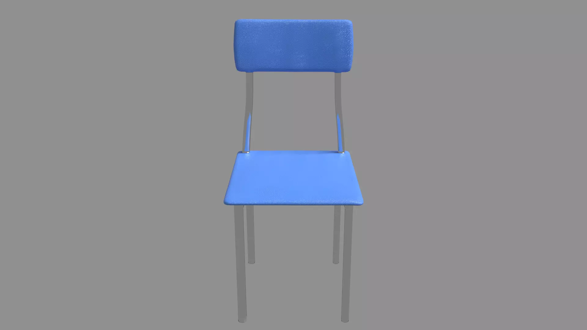 CHAIR Low-poly 3D model_0