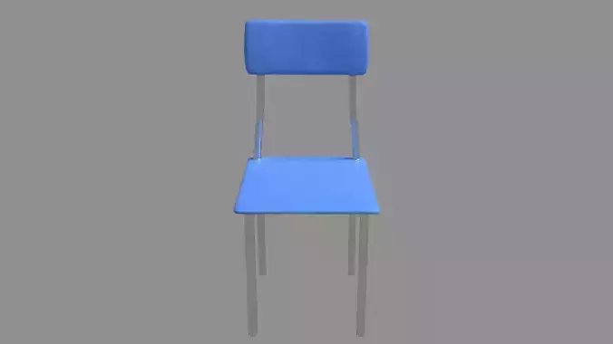 CHAIR Low-poly 3D model