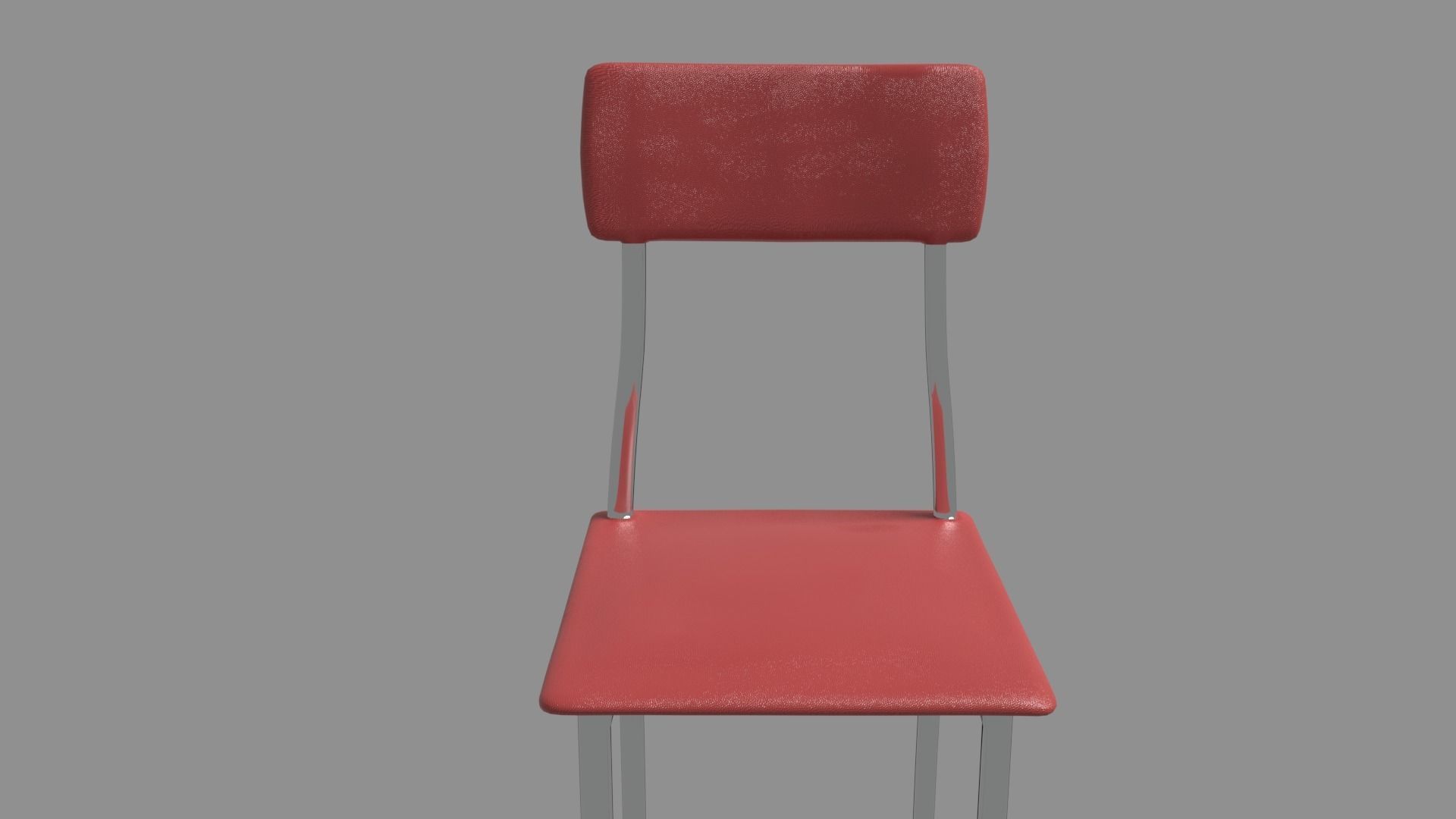 CHAIR Low-poly 3D model_2