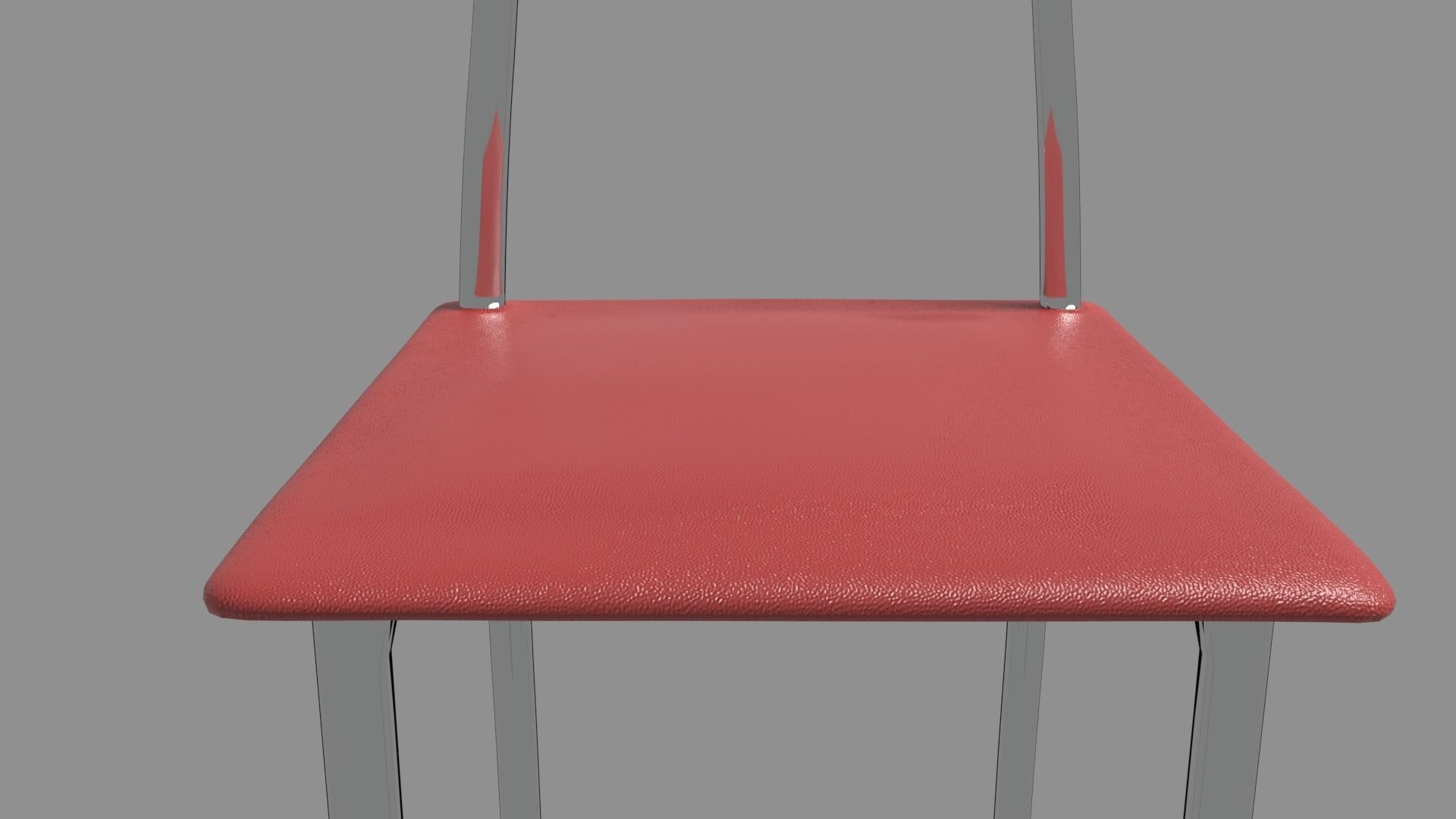 CHAIR Low-poly 3D model_4