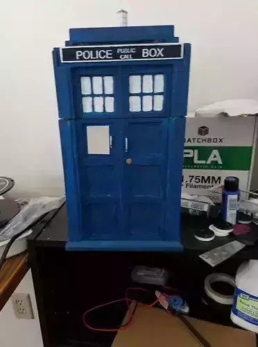 Tardis drop box Free 3D print model