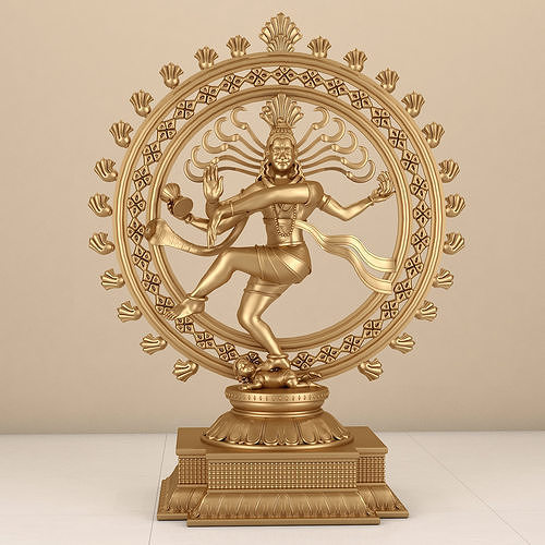 Shiva Nataraja 3D Sculpture 3D model