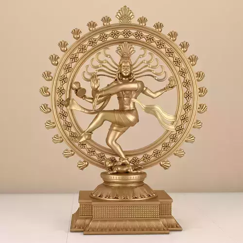 Shiva Nataraja 3D Sculpture 3D model