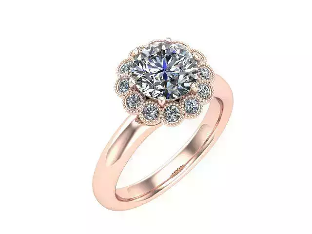 Roseta rose ring 