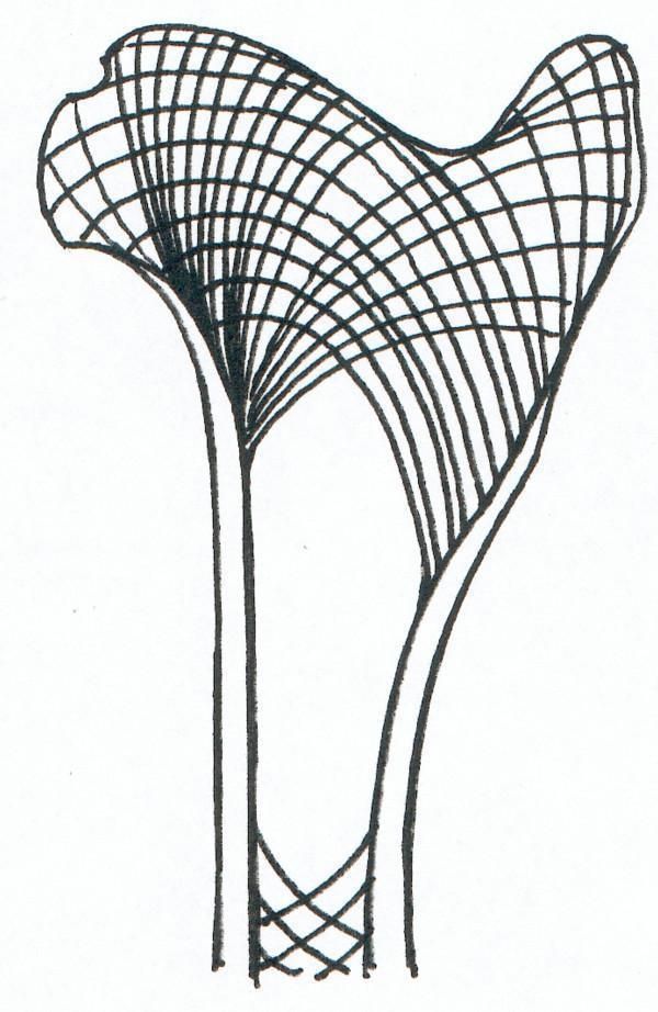 GE jet engine bracket V1 Free 3D model_8