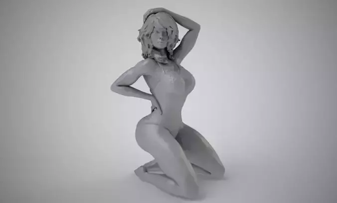 Fascinating Woman 3D print model