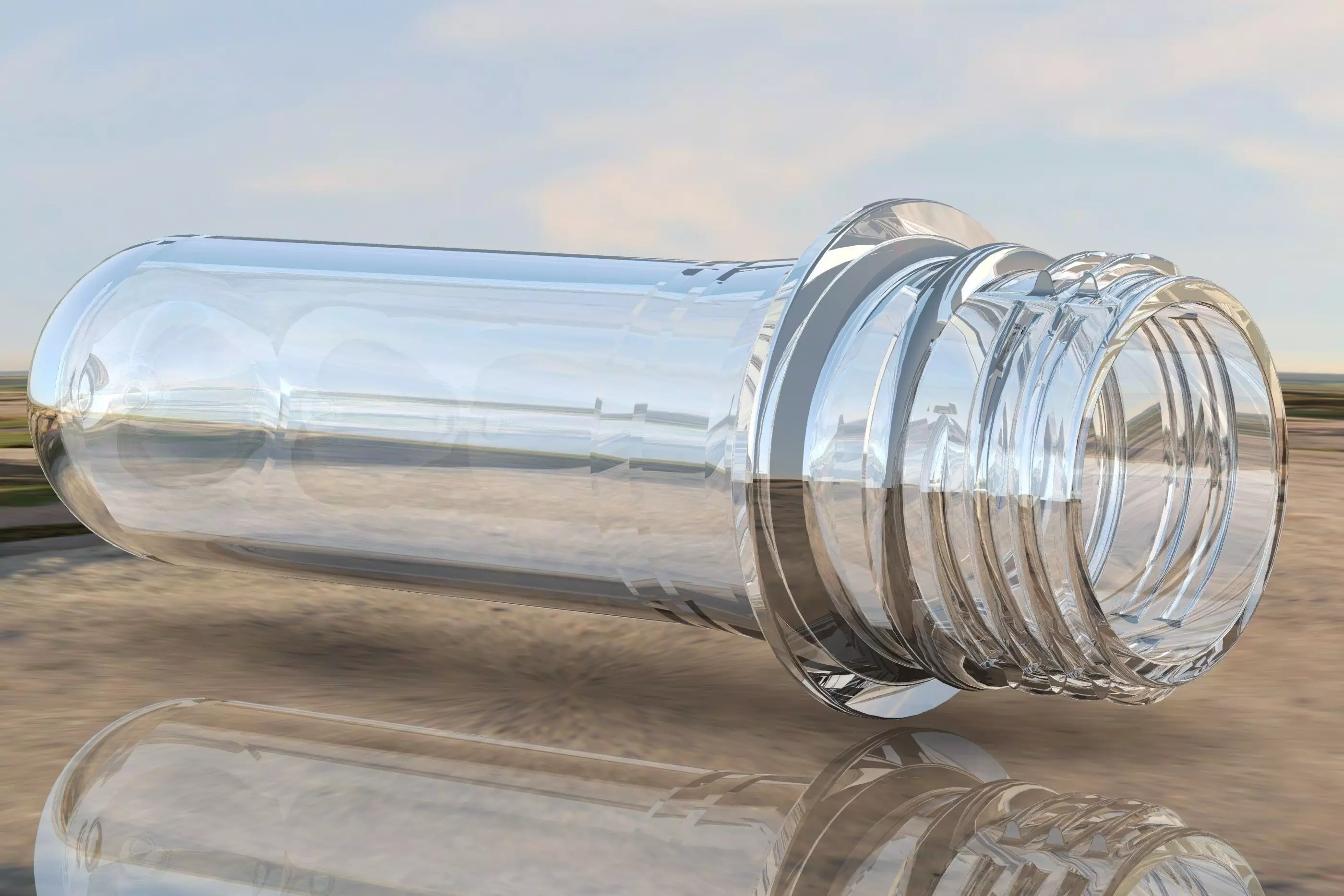 Preform PET23gramm Free 3D model_0