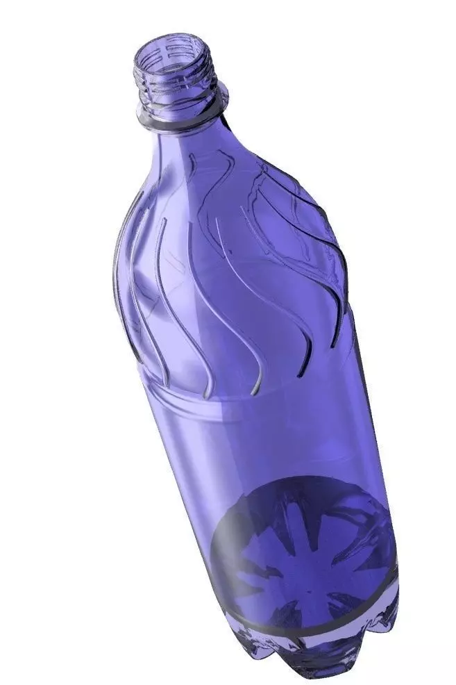 PET-bottle for soft-drinks Free 3D model_0