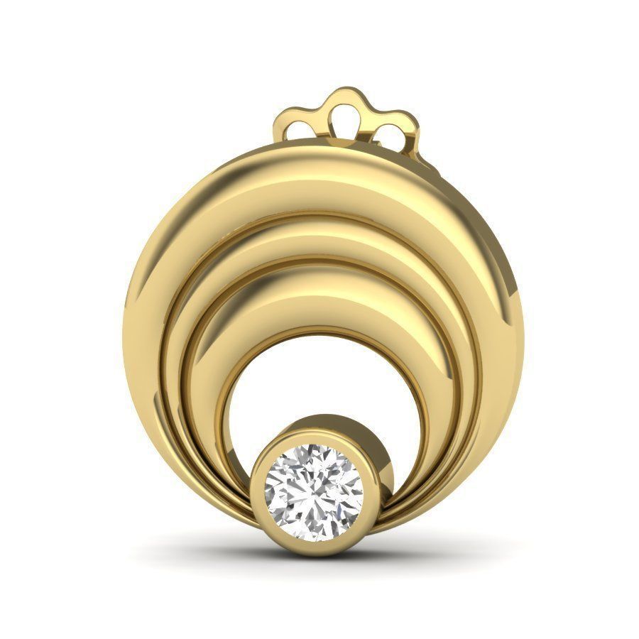 Women earrings 3dm render detail 3D print model 3D print model_2