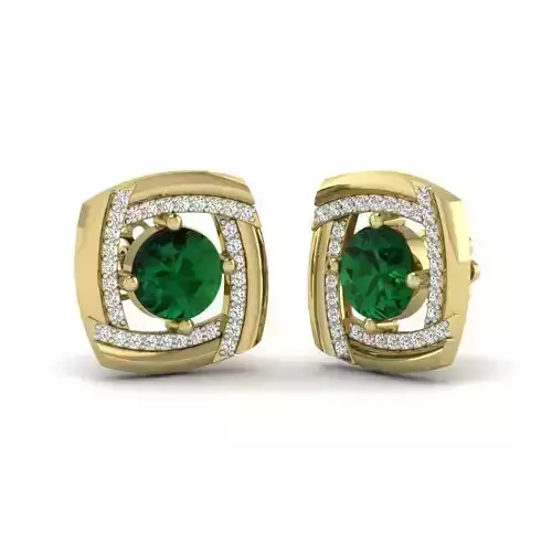 Women earrings 3dm render detail 3D print model