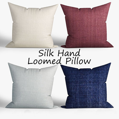 Decorative pillows  set 014   3D model