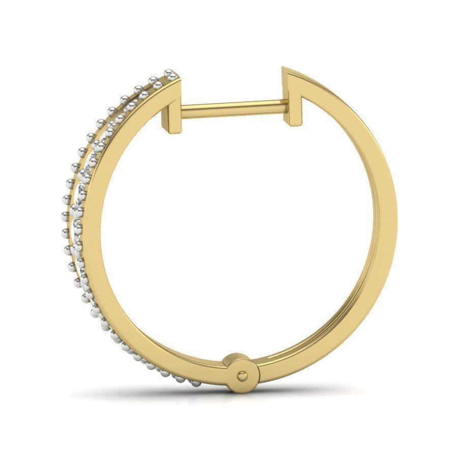 Women earrings 3dm render detail 3D print model 3D print model_3