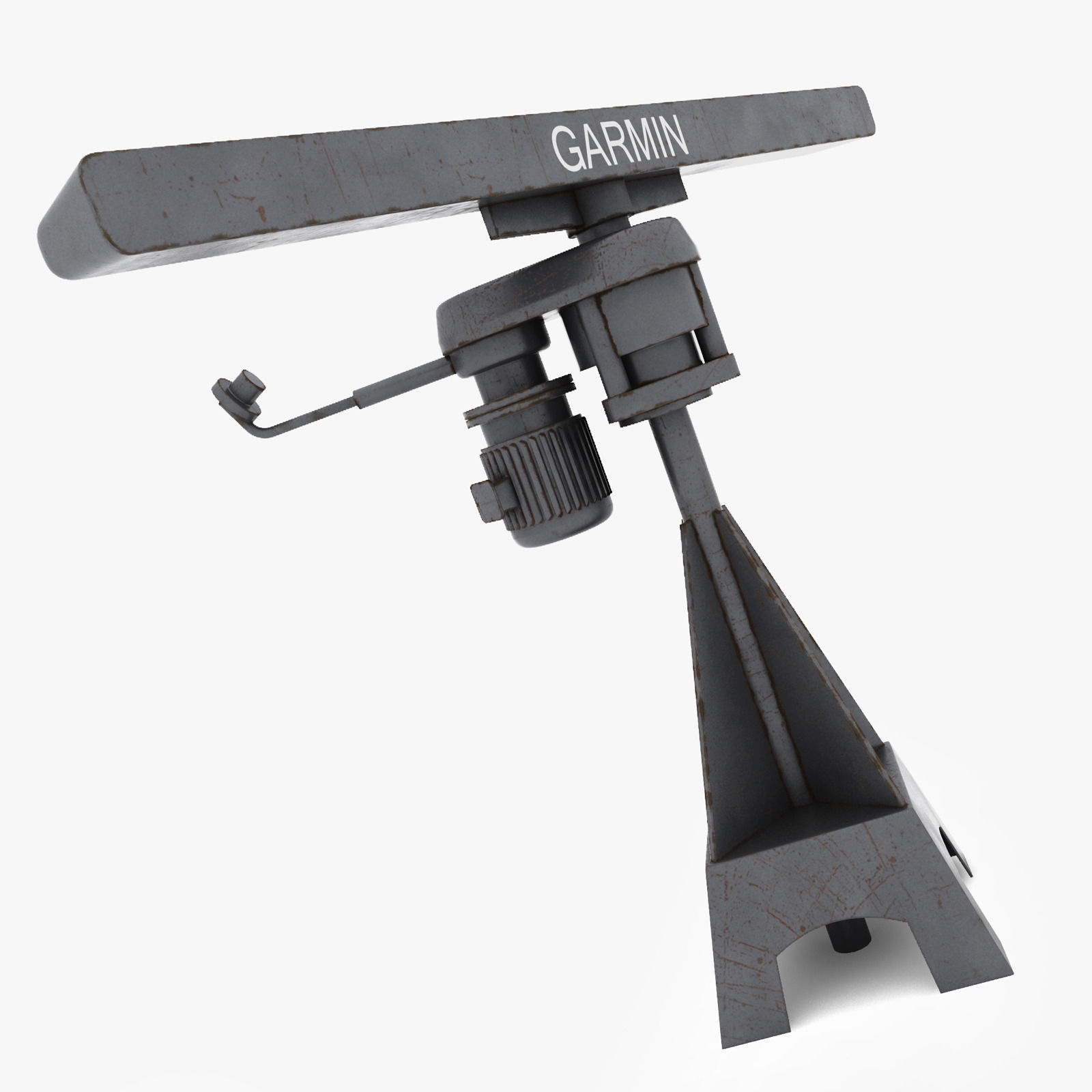 radar ship 3D Model .max .obj .3ds .fbx