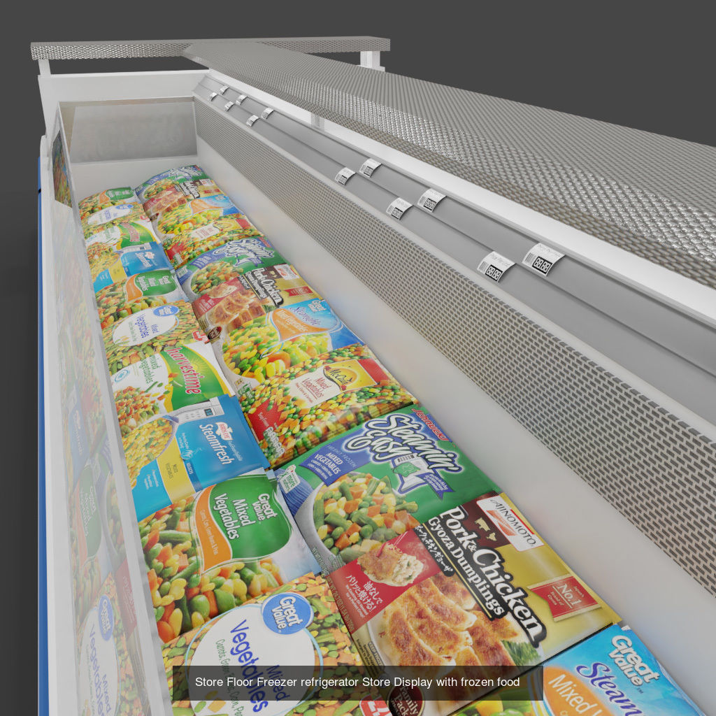 Shop and store builder pack - modular environment elements 3D Model Collection_4