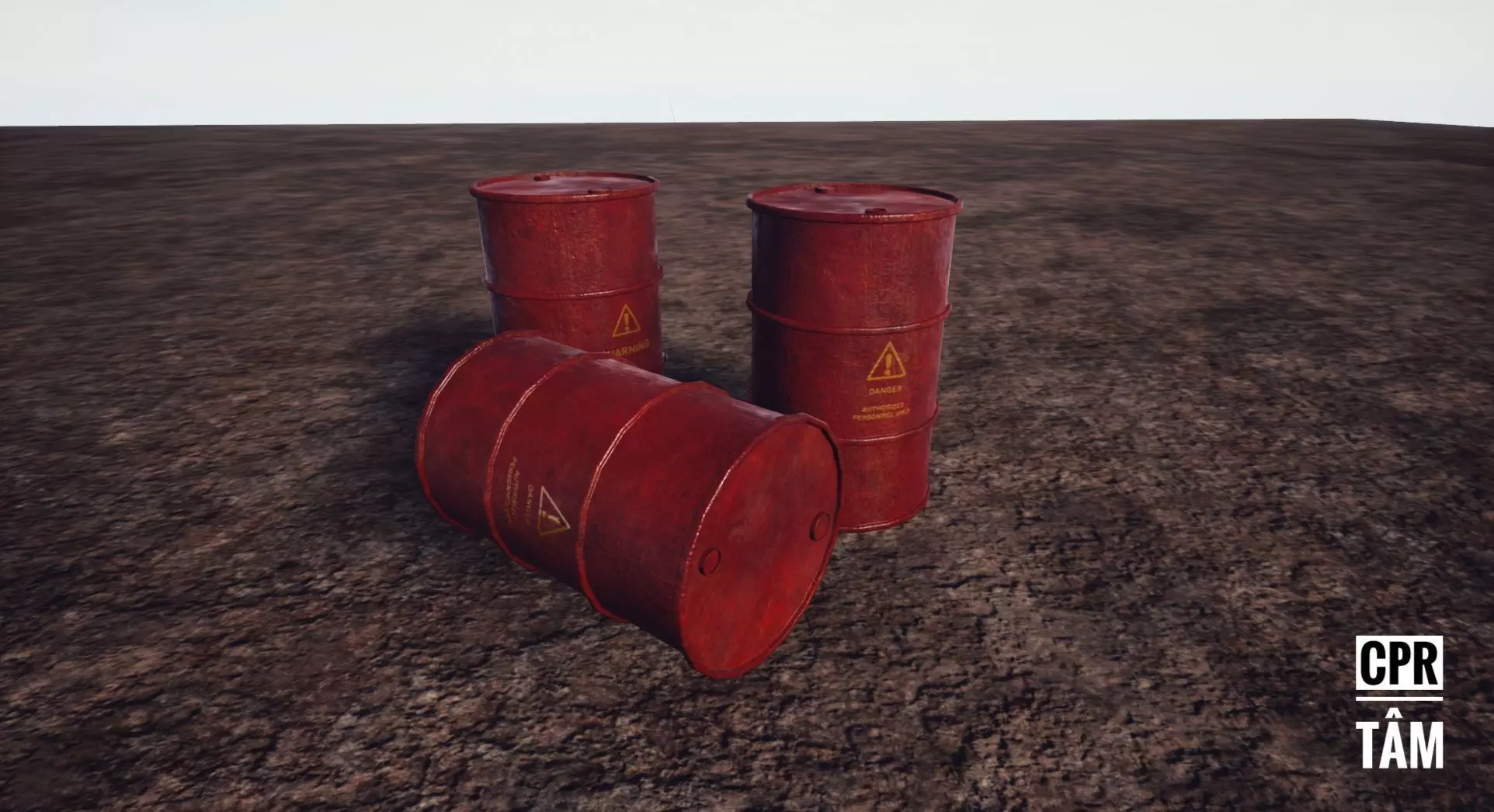 Barrel Modeling 3D model_0