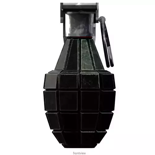 Grenade two metal grenades